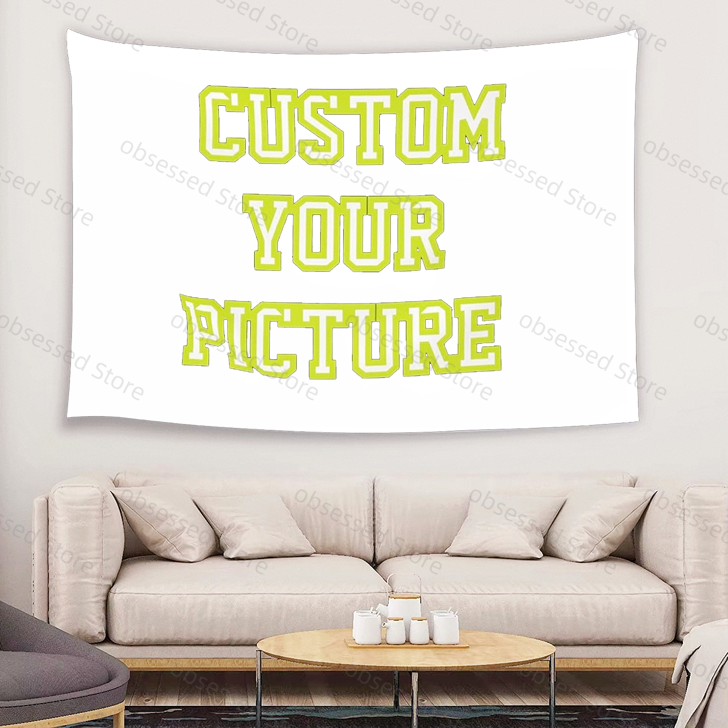 Home And Textiles - Customized tapestry printing for your pictures,