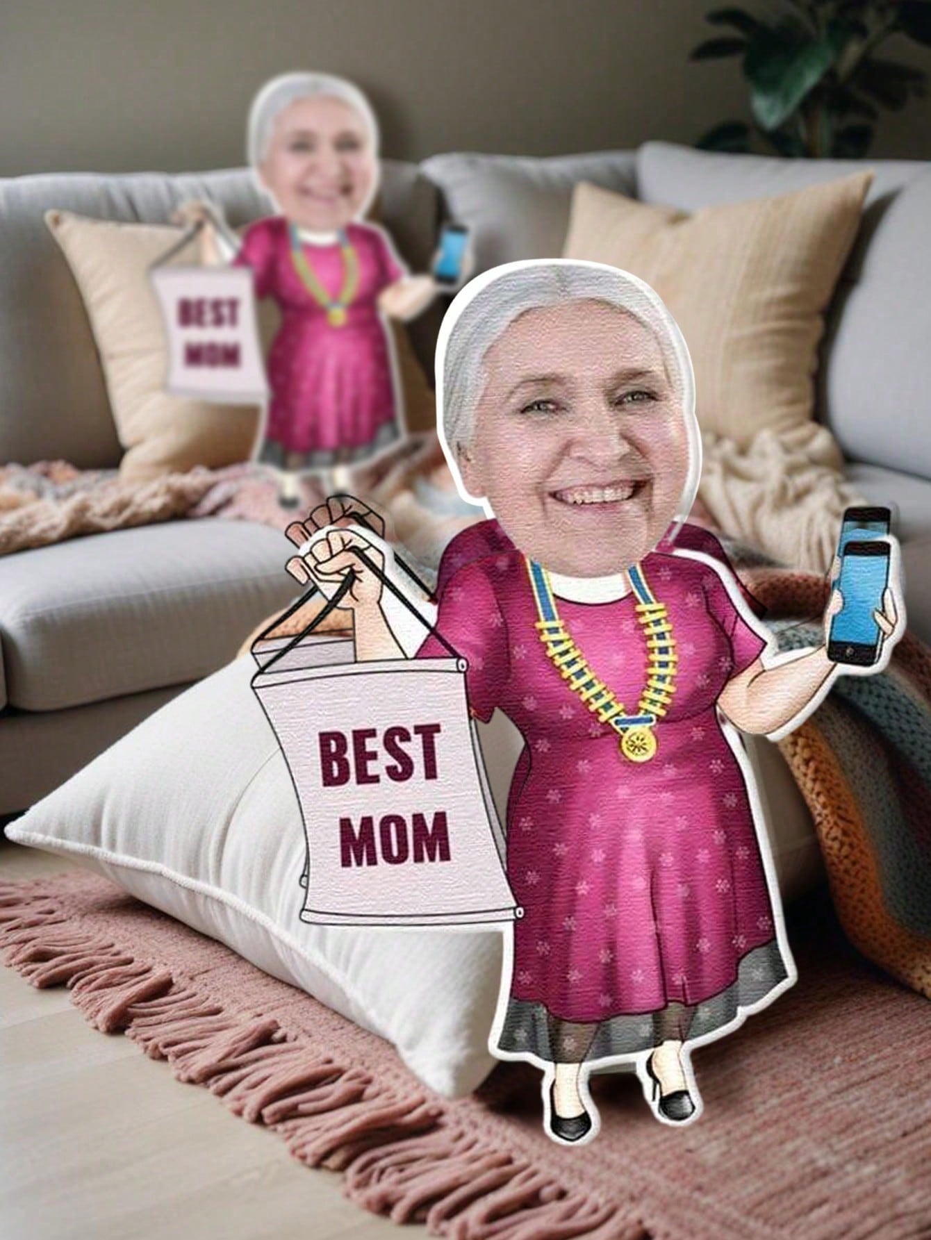 1pc Custom Face Pillow Persona – обзор и цена Home And Textiles