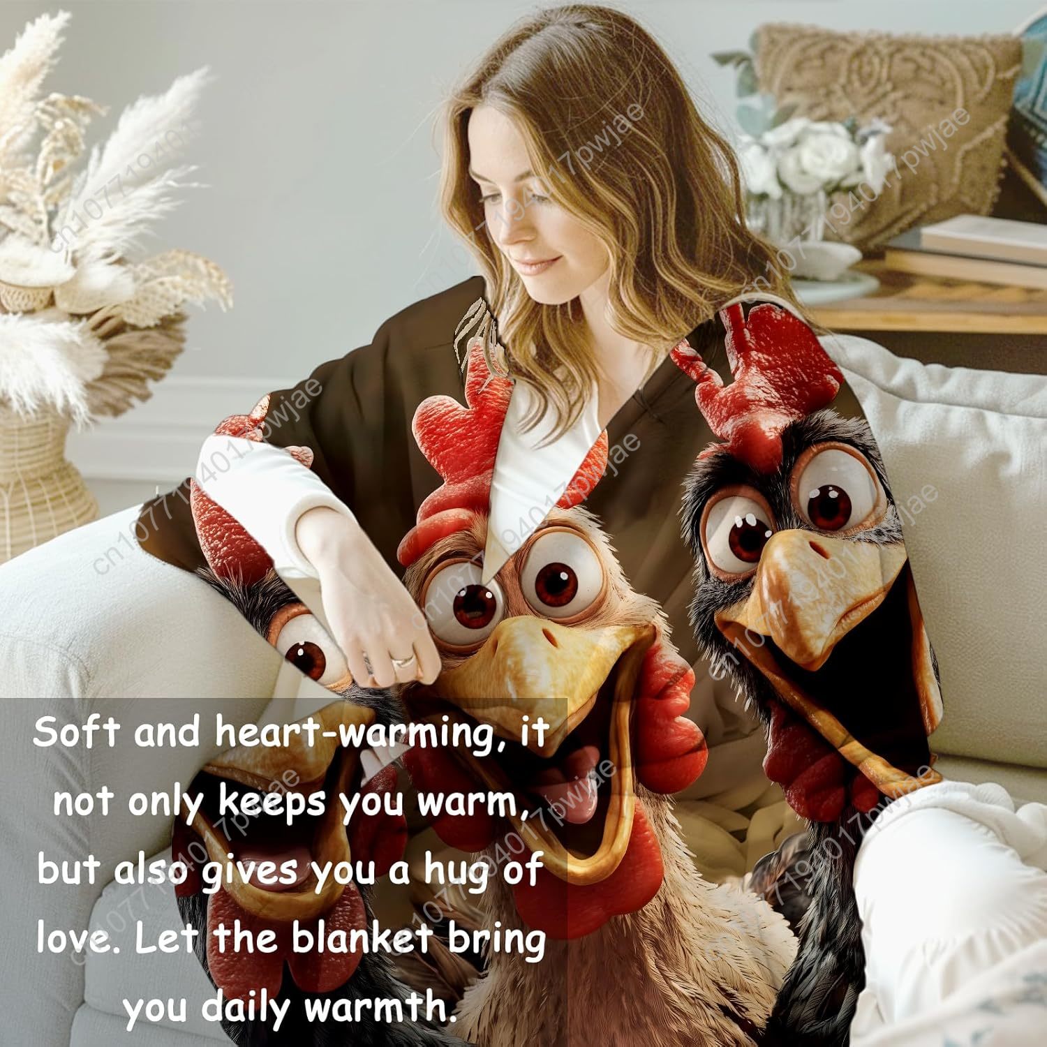 Chickens Blanket Gifts for Wom – обзор и цена Home And Textiles