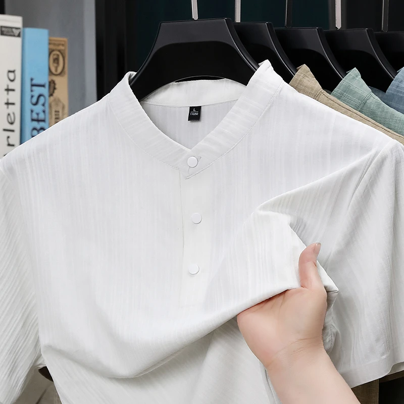 Summer Stand Collar Half Butto – обзор и цена Home And Textiles