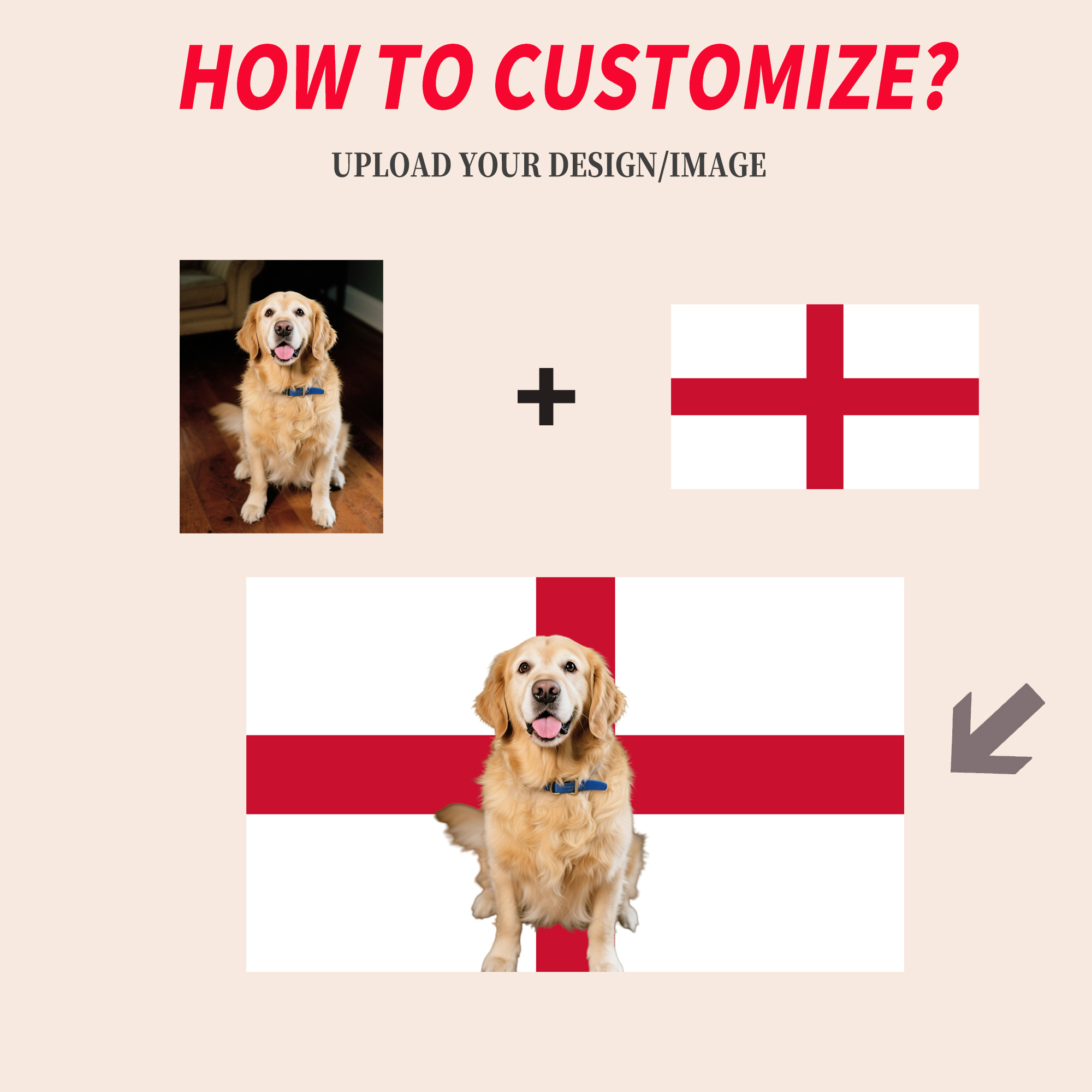 1pc 2D FLAT Personalize Englan – обзор и цена Home And Textiles