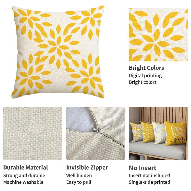 Geometric Pattern Pillow Case  – обзор и цена Home And Textiles