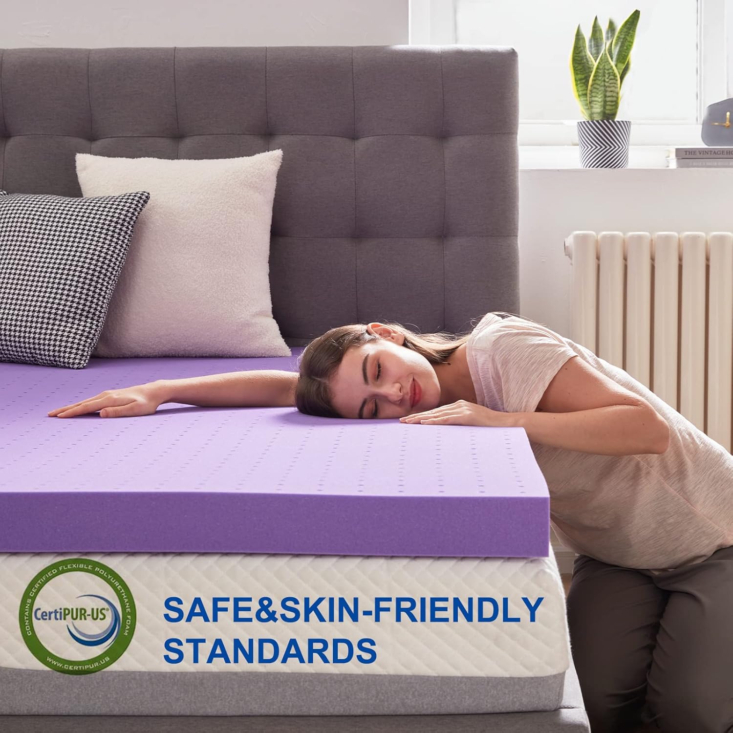 Gel Memory Foam Mattress Toppe – обзор и цена Memory Foam Topper