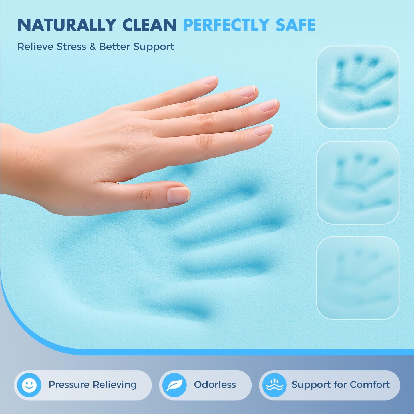Dual Layer 4 Inch Memory Foam  – обзор и цена Memory Foam Topper