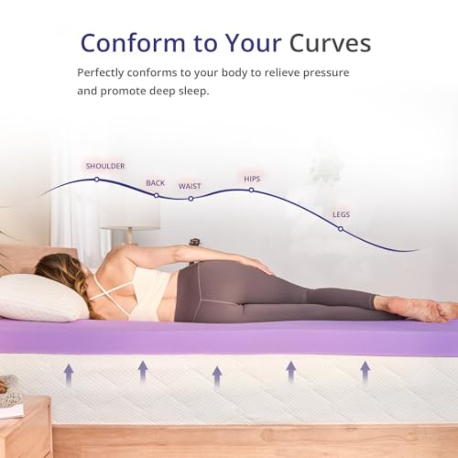 Lavender Scented Memory Foam M – обзор и цена Memory Foam Topper
