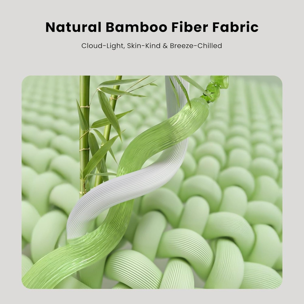Bamboo Mattress Topper Queen S – обзор и цена Memory Foam Topper