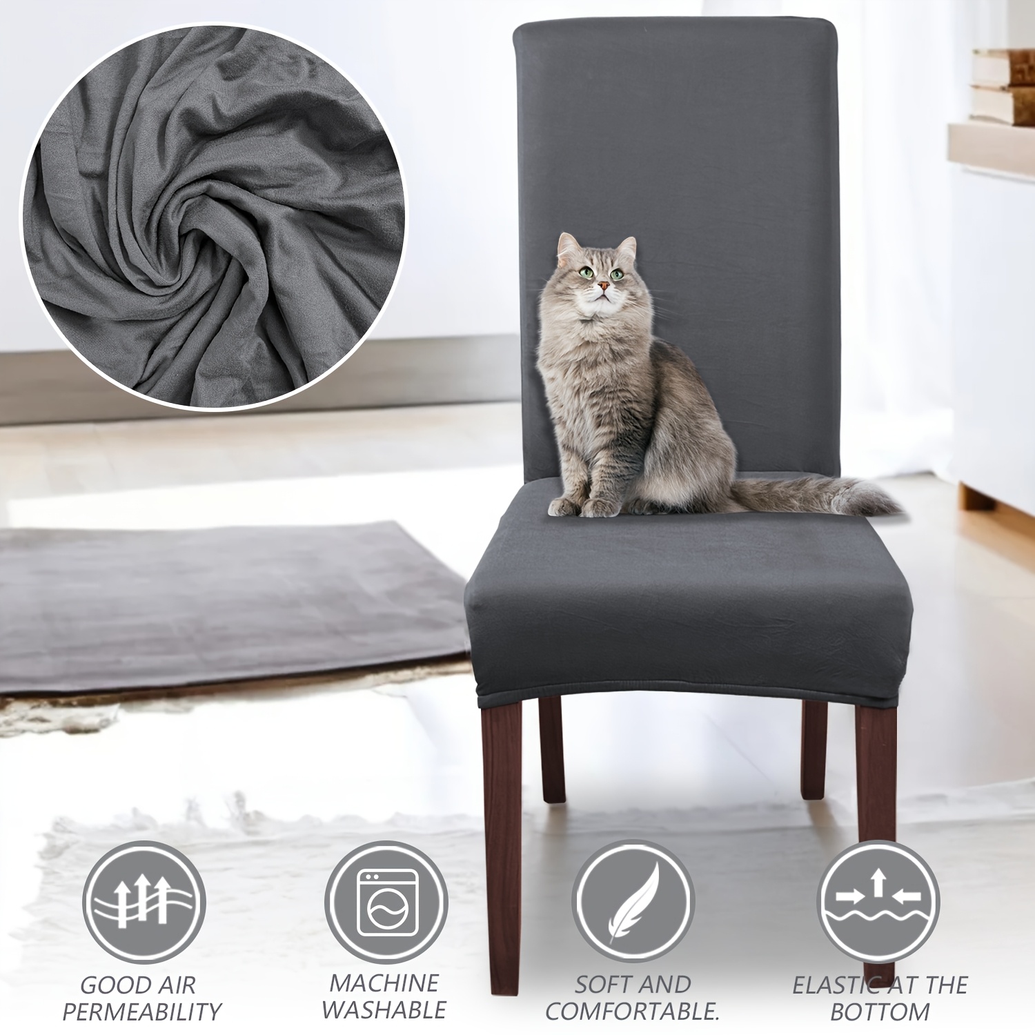 4pcs/6pcs Sliky Fiber Fabric E – обзор и цена Home Textiles China