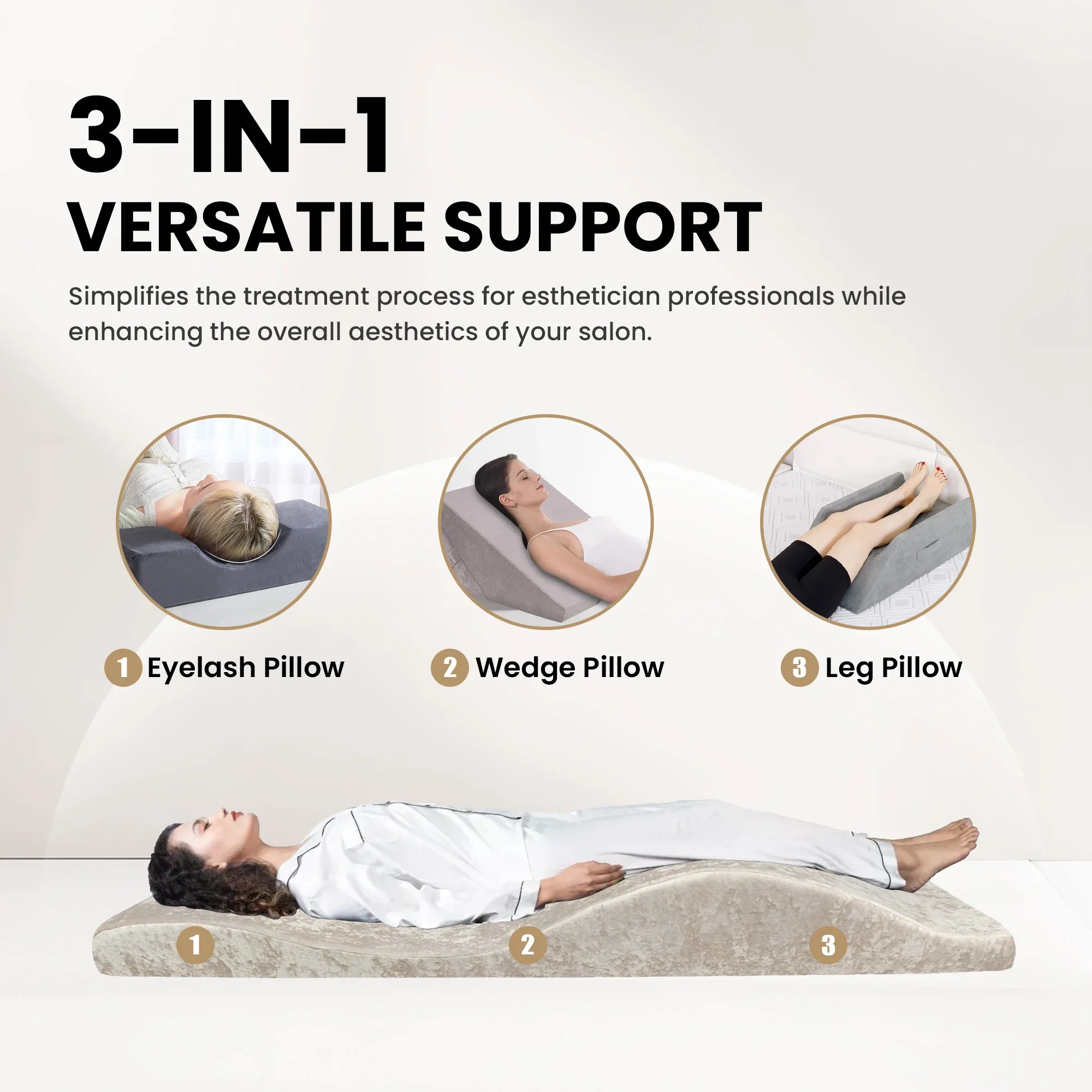 Curved Mattress Lash Bed Toppe – обзор и цена Memory Foam Topper
