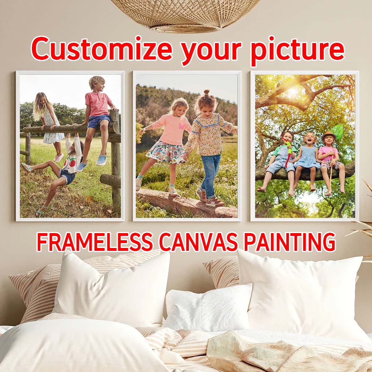 Custom photo canvas printing,  – обзор и цена Home And Textiles